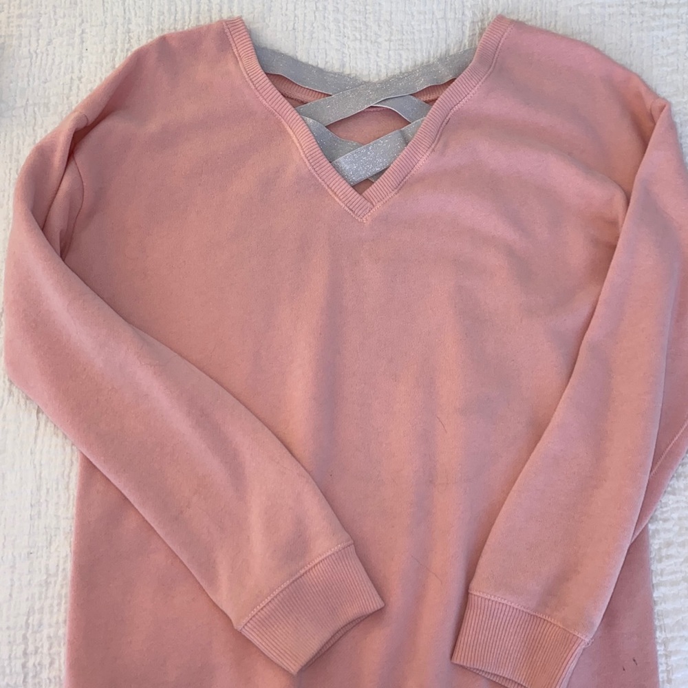 Abercrombie Light Pink Sweatshirt